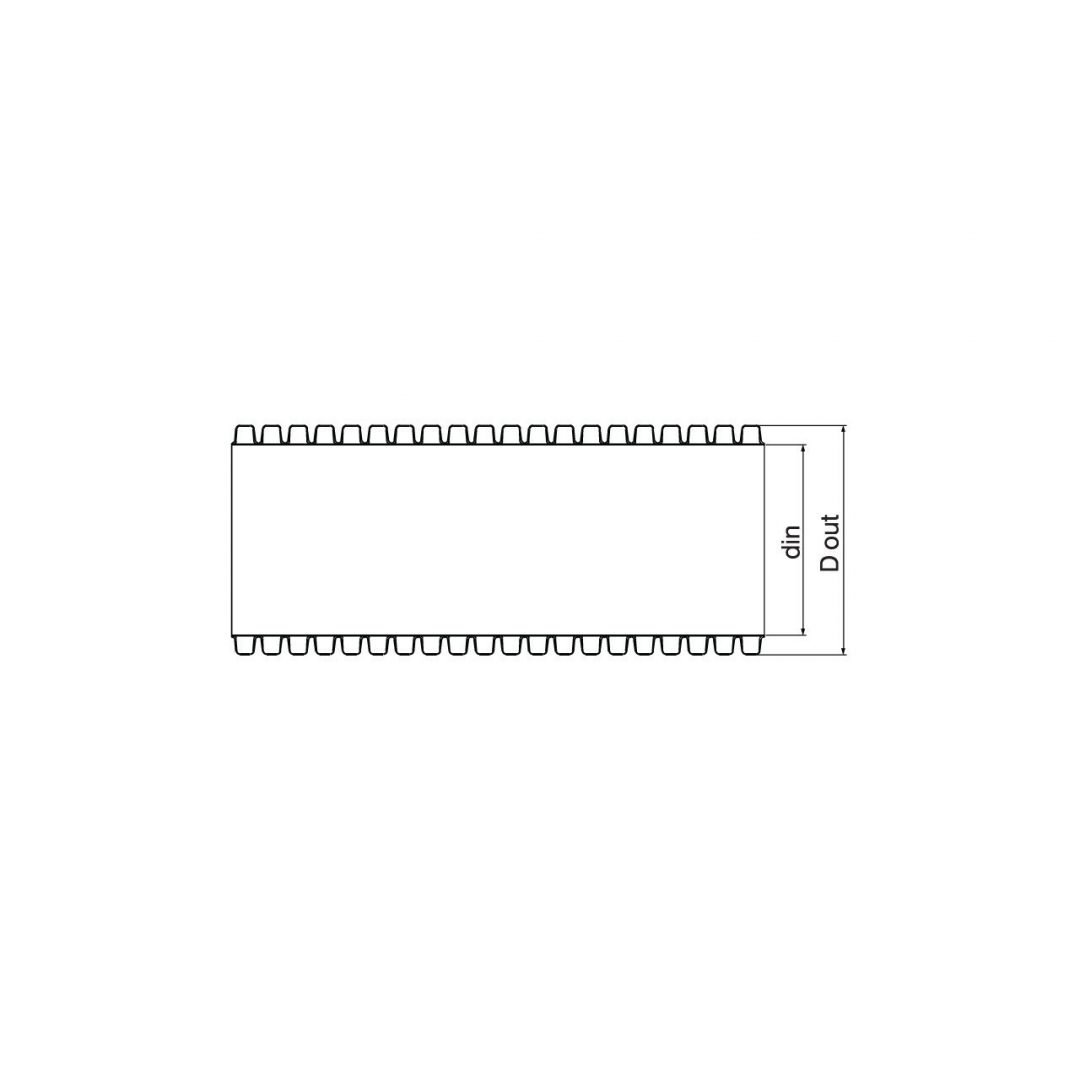 GEONFLEX double structured wall rigid conduit